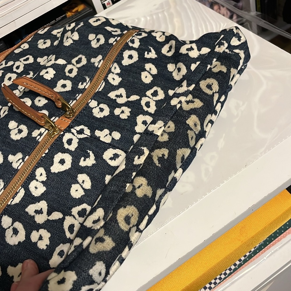 Fossil Leopard Print Erin Crossbody Purse/Bag/Tote - image 8